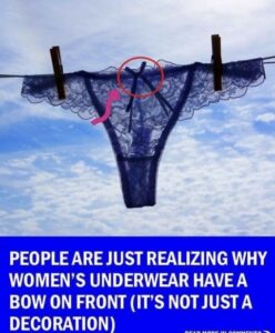 The Secret Behind That Little Bow on Women’s Underwear