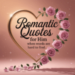 Romantic Quotes For Him When Words Are Hard To Find